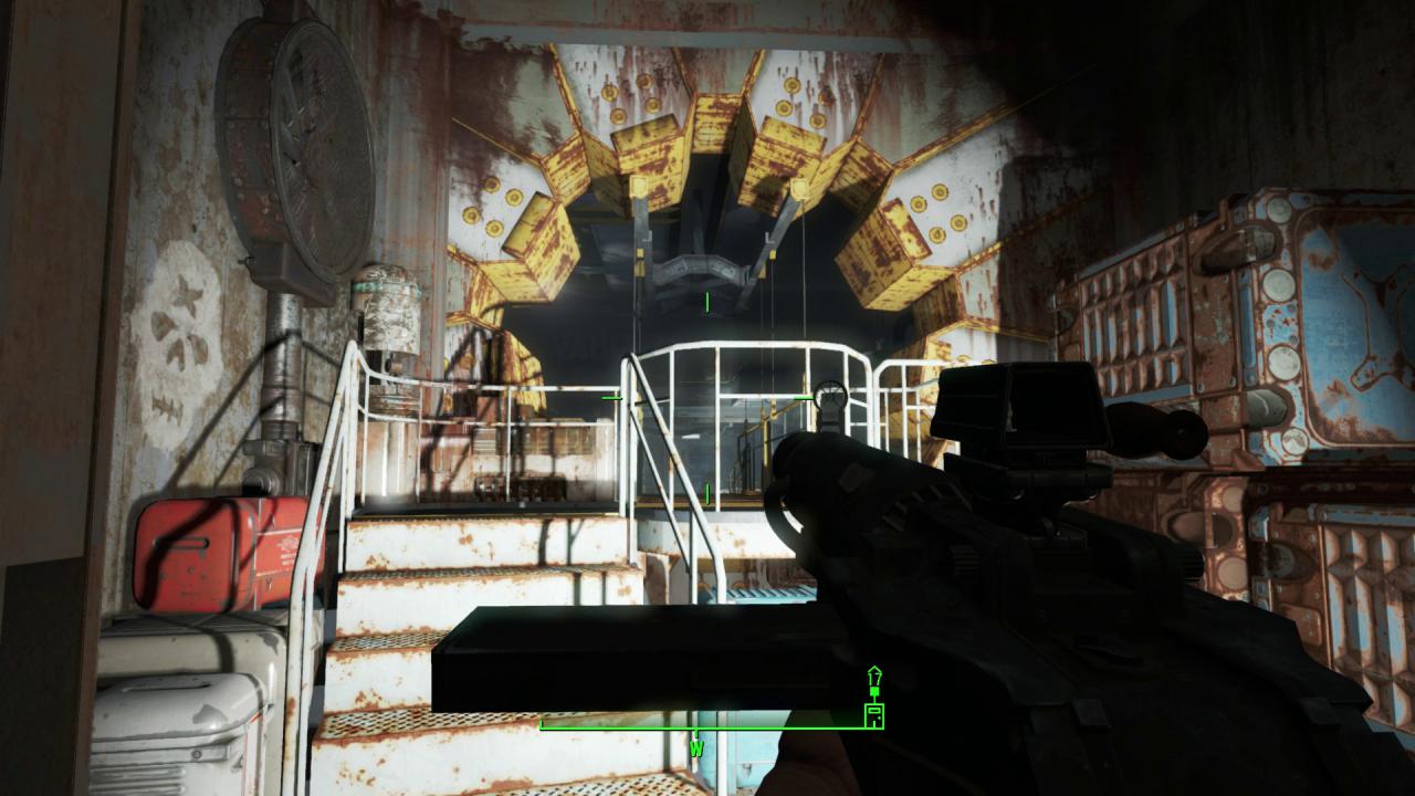 [09/11/2015] Wer die Augen offen hält, entdeckt zig Verstecke und Geheimnisse wie diese unterirdische Vault. (PS4)