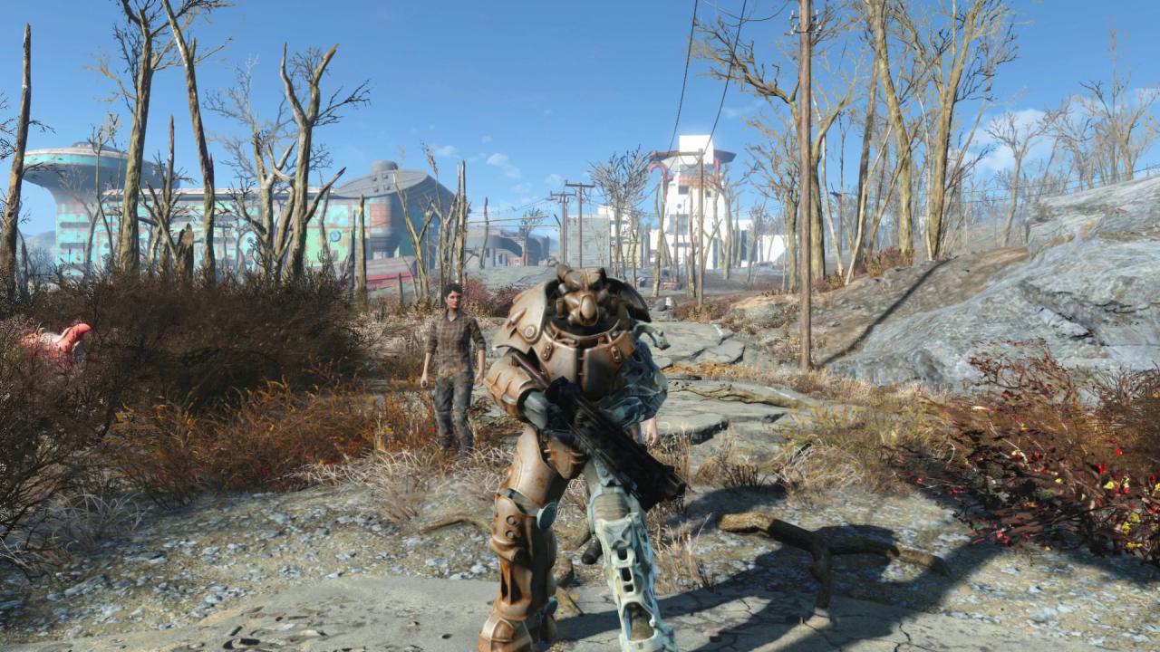 [09/11/2015] Die Power-Rüstung können wir in mehreren Schritten ausbauen und verbessern. (PS4)