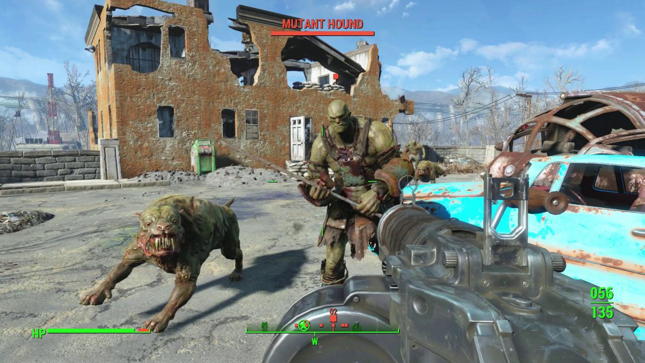 [09/11/2015] Beim Kampf gegen Mutanten immer aufpassen: Oft sind solche Monsterköter nicht weit! (PS4)