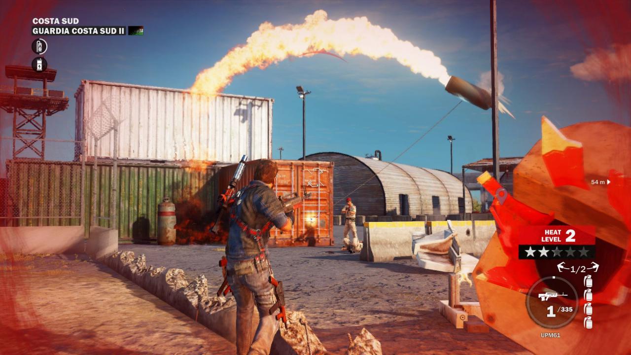[28/11/2015] Gasflaschen per Seil mit Soldaten verbinden: Ein alter Just Cause-Trick und auch 2015 noch lustig.