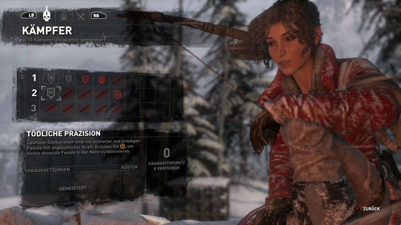 [10/11/2015] Das Skill-System wurde 1:1 aus dem Vorgänger kopiert. Weiterhin levelt ihr euch an den Lagerfeuern auf.