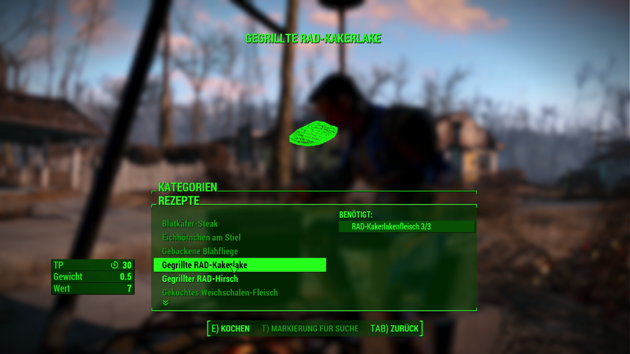 [12/11/2015] Hmm, lecker RAD-Kakerlake.