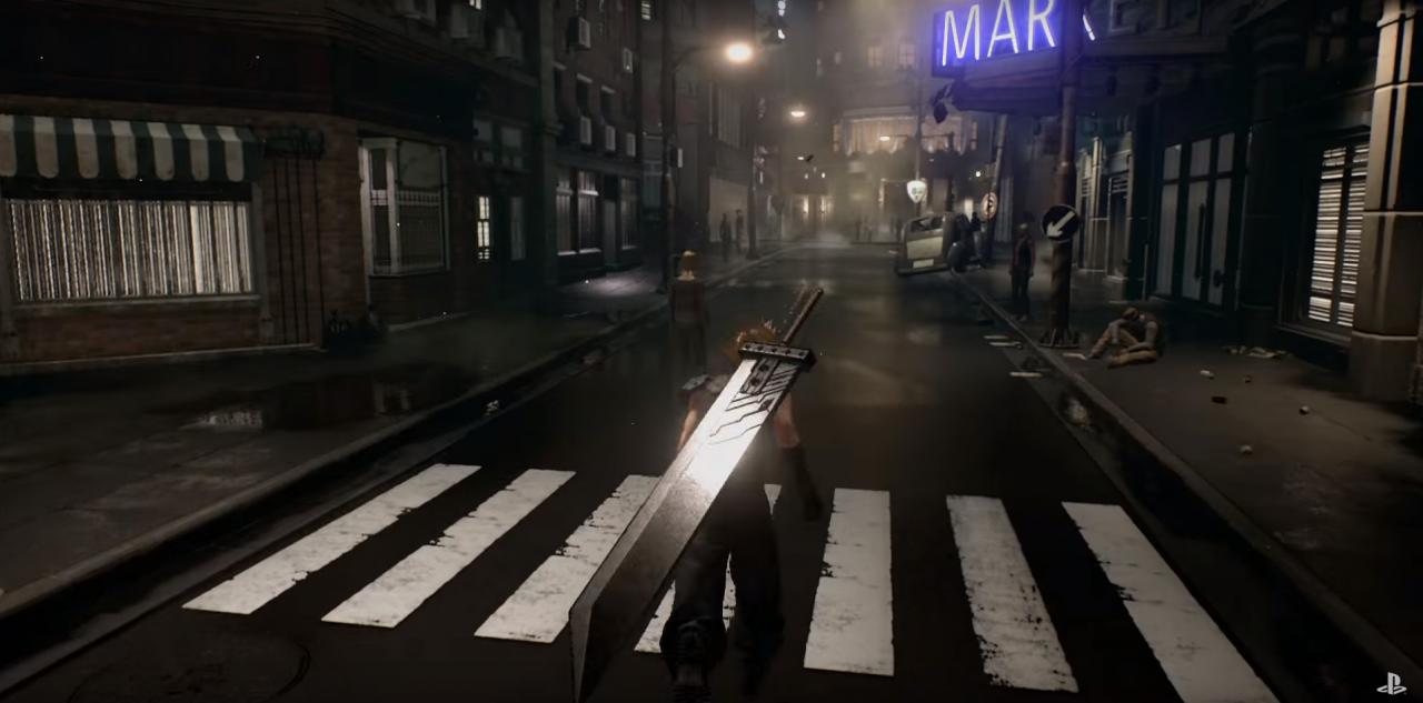 [28/12/2015] Umfangreicher als der Klassiker: Das Remake zu Final Fantasy VII ist größer. Spieler können etwa neue Orte in Midgar frei erkunden.