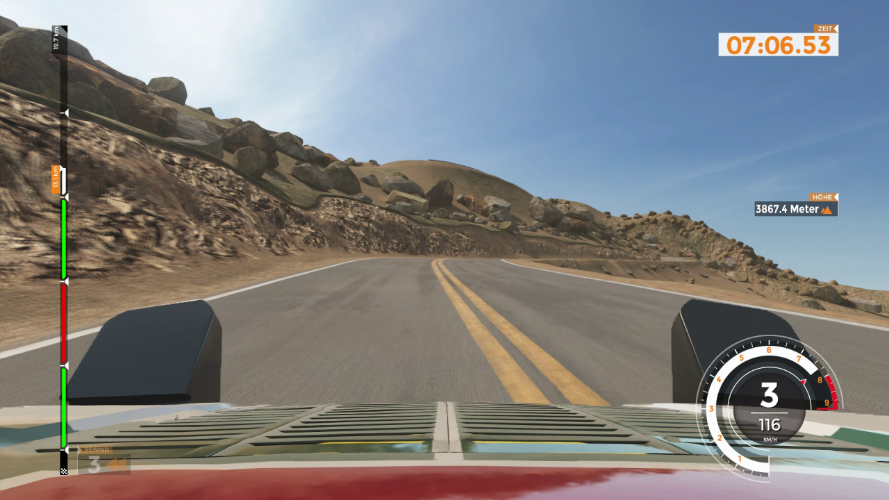 [25/01/2016] Bei Dirt Rally tückisch und genial, beim Loeb eher öde. Der Pikes Peak ist sowohl spielerisch als auch grafisch kein echtes Highlight.