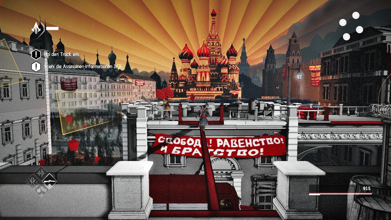 [10/02/2016] Wir behaupten ja nicht, dass es keinerlei schöne Anblicke in Russia gibt. Momente wie dieser mit dem roten Palast im Hintergrund stehen aber zig lahmen, grauen Abschnitten gegenüber.
