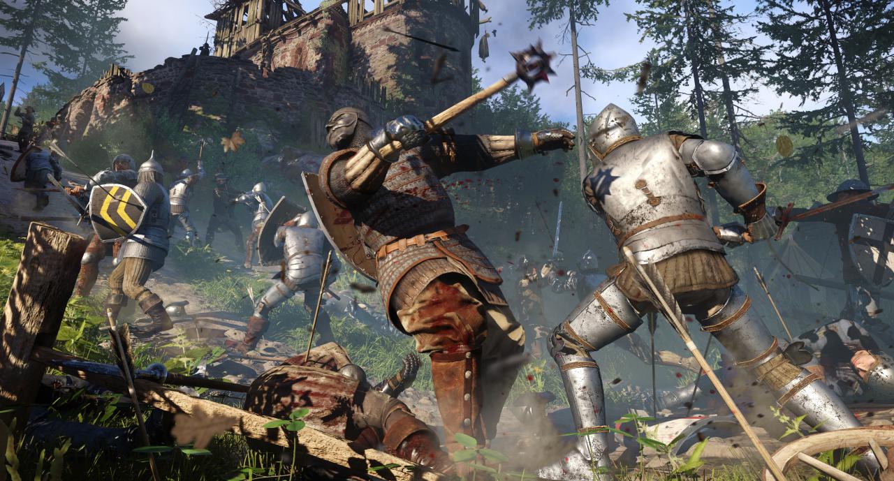 [29/02/2016] In der neuen Beta ist schon eine erste Schlacht um eine Banditenfestung im Wald enthalten. An die hier gezeigte Grafikqualität des Herstellerbildes kommt die aktuelle Spielversion aber noch nicht heran.