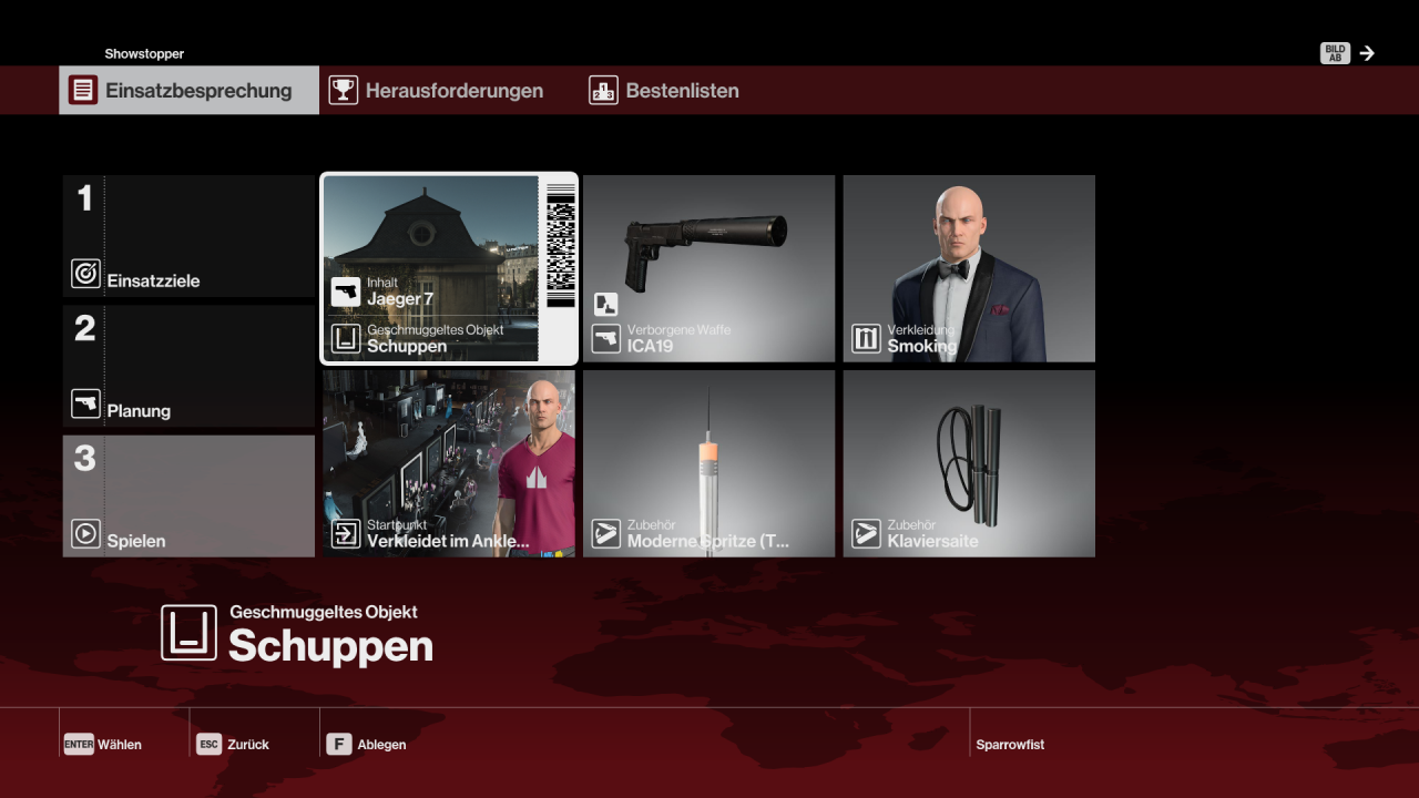 Mit steigender Karrierestufe schaltet ihr in der Planungsphase einer Mission verschiedene Startoptionen frei.