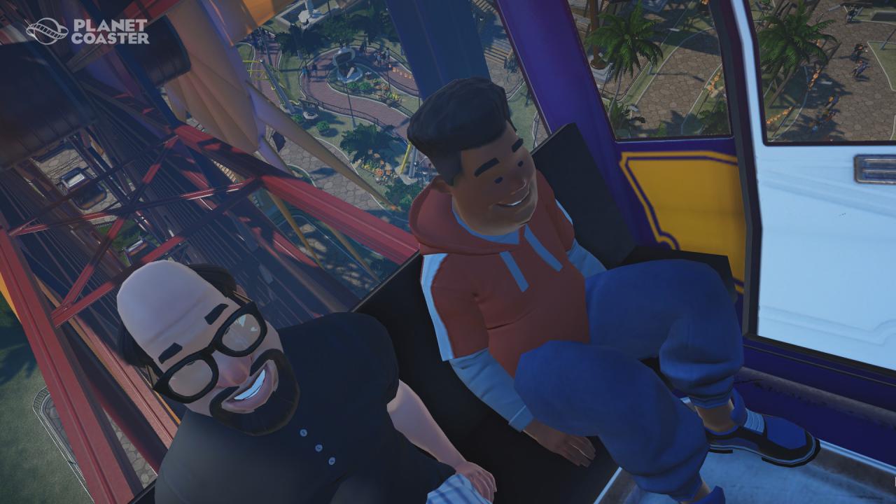 Auf dem Riesenrad