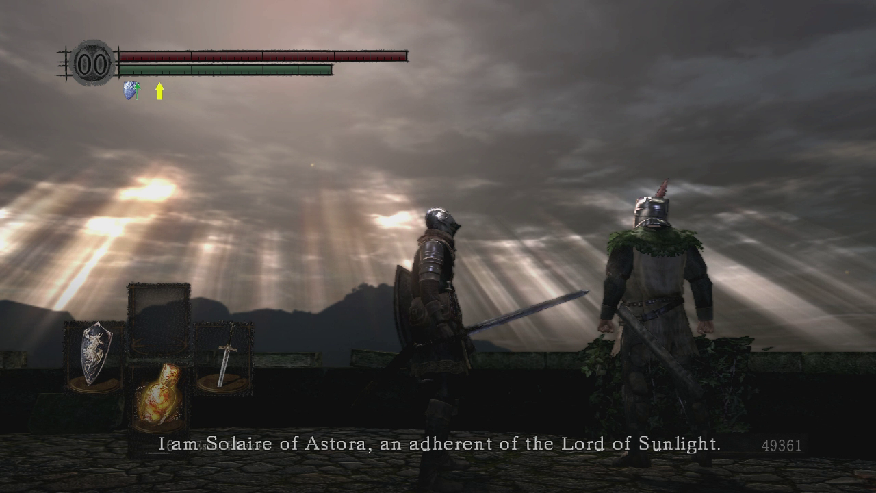 [21/04/2016] Der Charakter Solaire von Astora stellt fast so etwas eine Galionsfigur der Reihe und trug maßgeblich zum Bekanntheitsgrad des Spiels bei.
