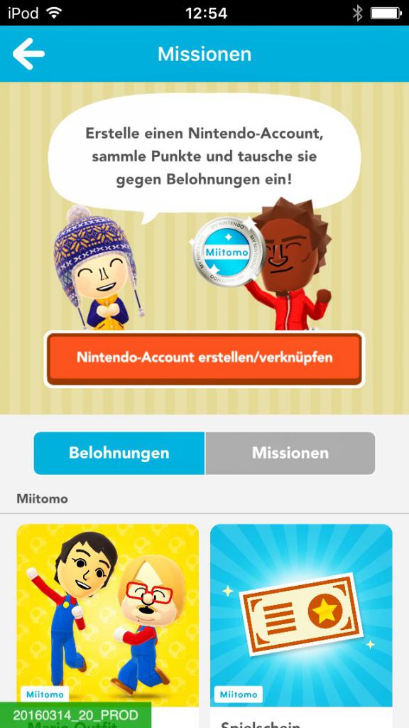[01/04/2016] Wenn ihr euren Nintendo-Account mit der Miitomo-App verbindet, gibt es ebenfalls eine großzügige Belohnung.