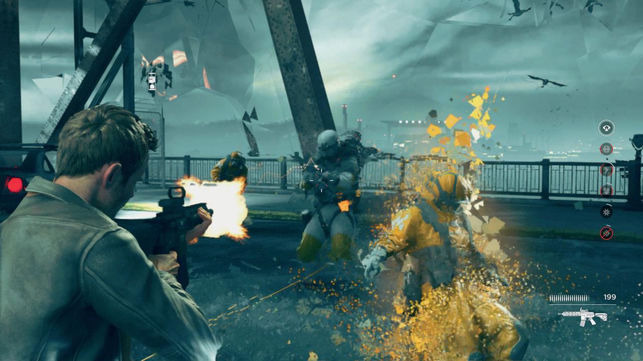 [08/04/2016] Quantum Break bietet in den häufigen Gefechten gute Action-Unterhaltung, aber es fehlt das letzte Stück Genialität (PC).
