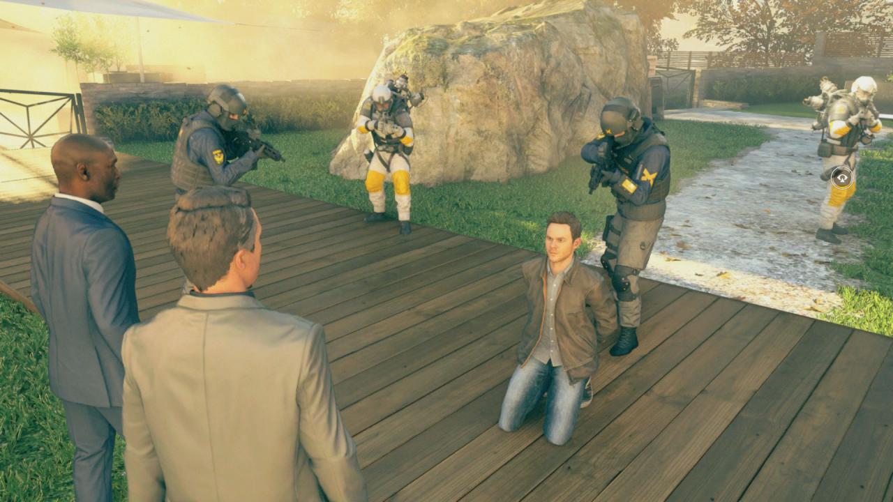 [08/04/2016] An vier Stellen im Spiel schlüpft ihr in die Haut des Bösewichts und trefft eine Entscheidung, die sich leicht auf die Story auswirkt (PC)
