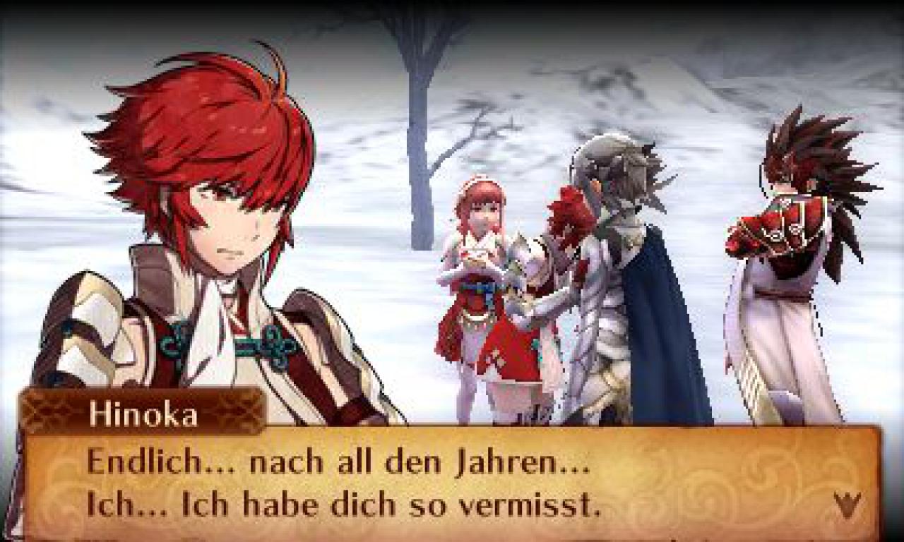 [06/05/2016] Eure Schwester Hinoka ist ziemlich burschikos und barsch, schließt euch aber sofort nach eurer Rückkehr nach Hoshido wieder ins Herz.