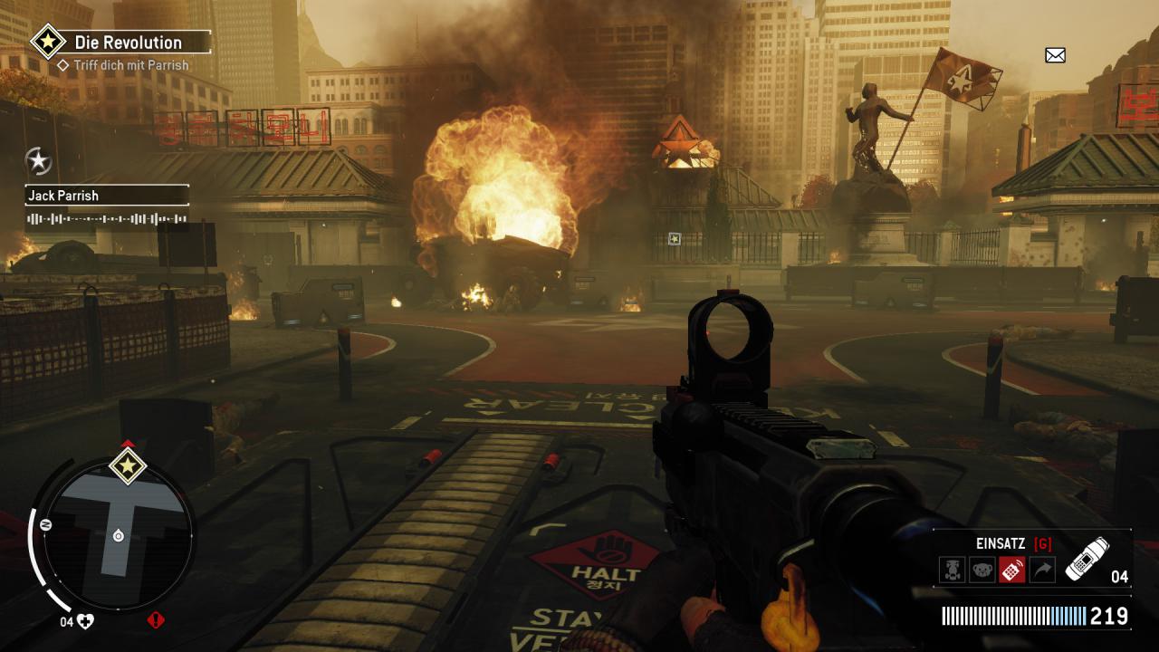 Im fiktiven Kampf gegen nordkoreanische Unterdrücker in Philadelphia nähern wir uns nach über 22 Spielstunden dem Story-Ende von Homefront: The Revolution.