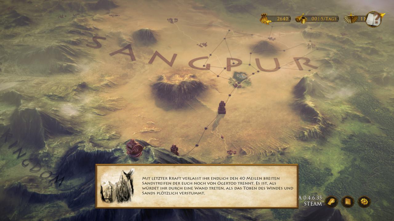 Die Zwergenfestung Ogertod ist Ziel unserer Reise in der Beta-Version des Spiels.