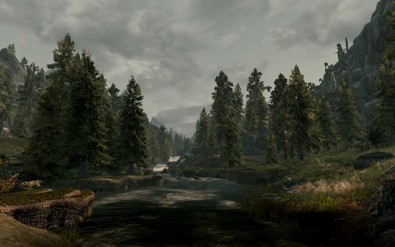 Skyrim: The Journey-Mod bietet tolle Landschaftseindrücke.
