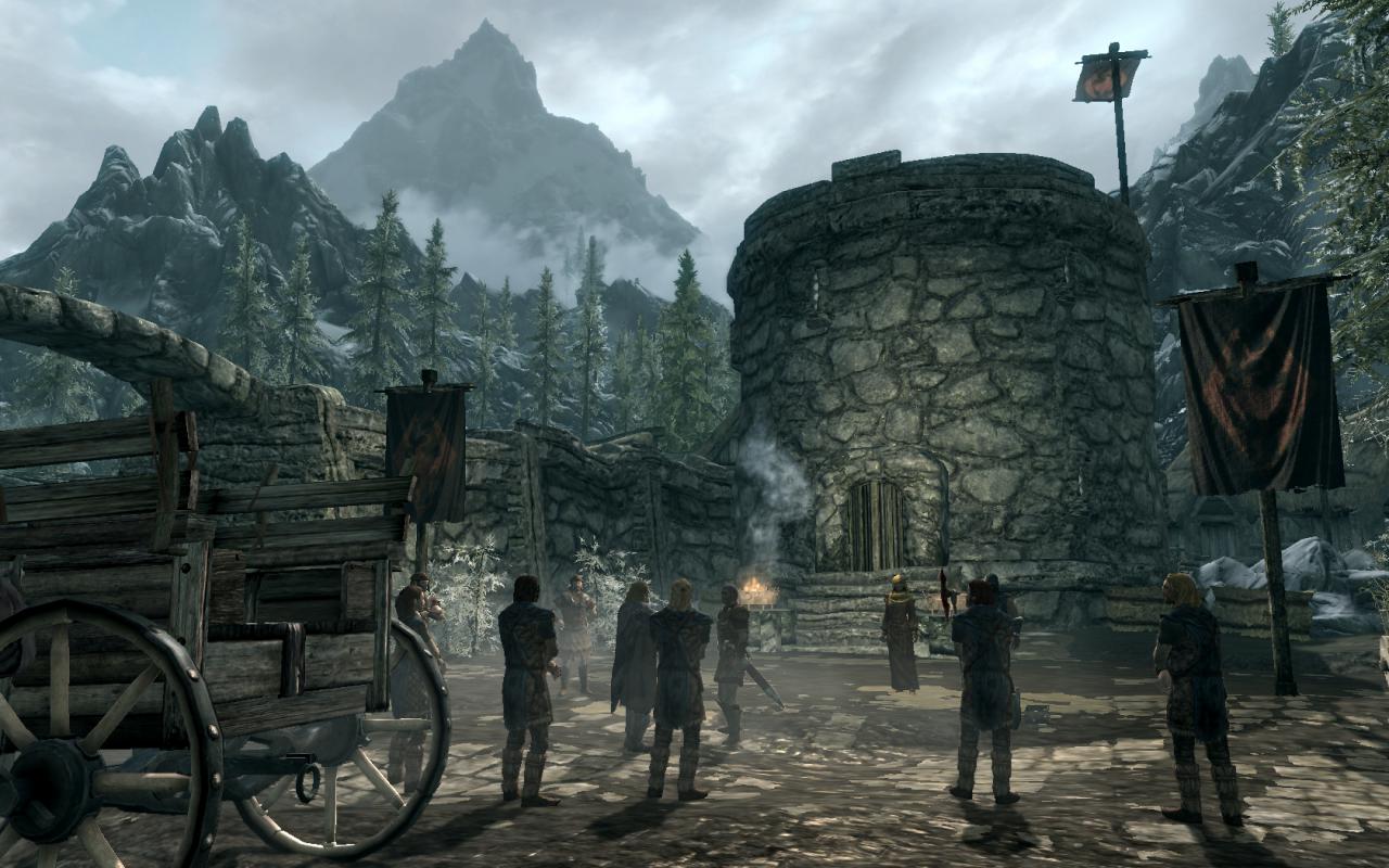 Skyrim - Special Edition: Der Anfang des Spiels.