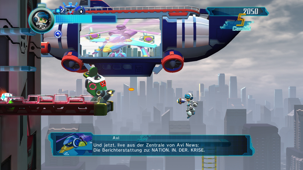 [20/06/2016] Die meisten Stages bieten vom Layout her nicht viel mehr als den bekannten Einheitsbrei. Hier fühlen wir uns doch sehr an die Stage von Storm Eagle aus Mega Man X erinnert.
