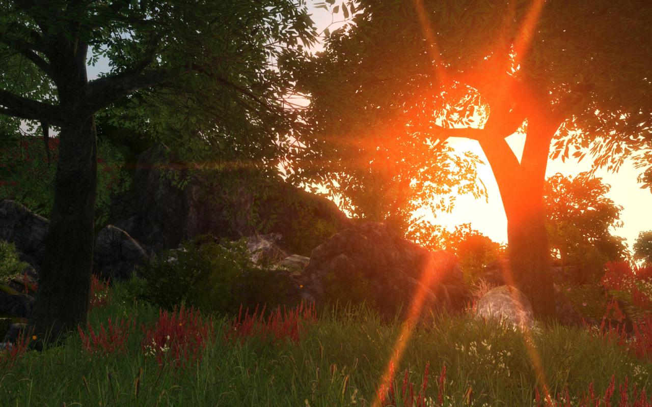 Abendstimmung in Enderal.