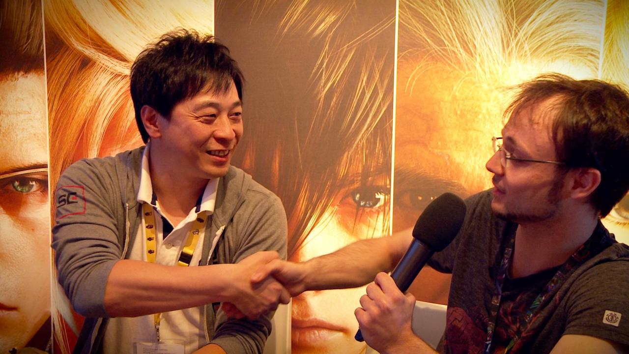 [29/07/2016] Final Fantasy 15: Hajime Tabata im Gespräch mit unserem Redakteur Lukas Schmid (2)