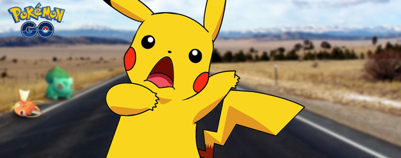 Pokémon GO: Pikachu ist entsetzt.