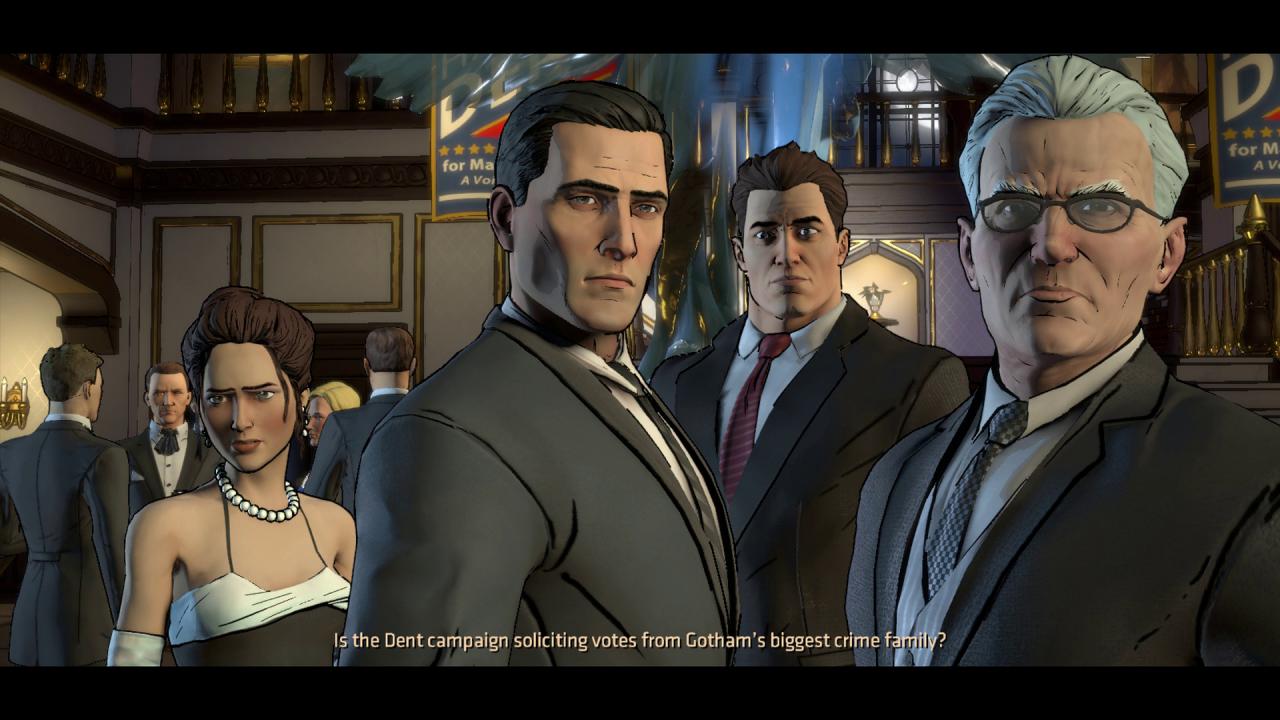 Vicki Vale, Bruce Wayne, Harvey Dent und Alfred - Telltale setzt auf vertraute Gesichter.