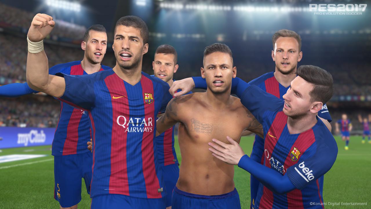 [03/08/2016] Neymar hat künftig Gesellschaft auf dem Cover - denn das ziert nun ein jubelndes Barca-Team.