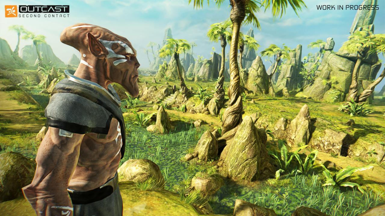 [13/08/2016] In Outcast erforscht Held Cutter Slade eine fremdartige Welt.