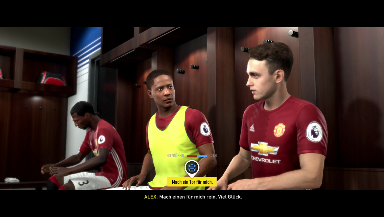 [21/09/2016] Im Story-Modus The Journey schlüpfen wir in die Rolle des Jungprofis Alex Hunter. Die Geschichte ist ein wenig kitschig, aber meistens unterhaltsam, zieht sich an manchen Stellen allerdings etwas in die Länge.
