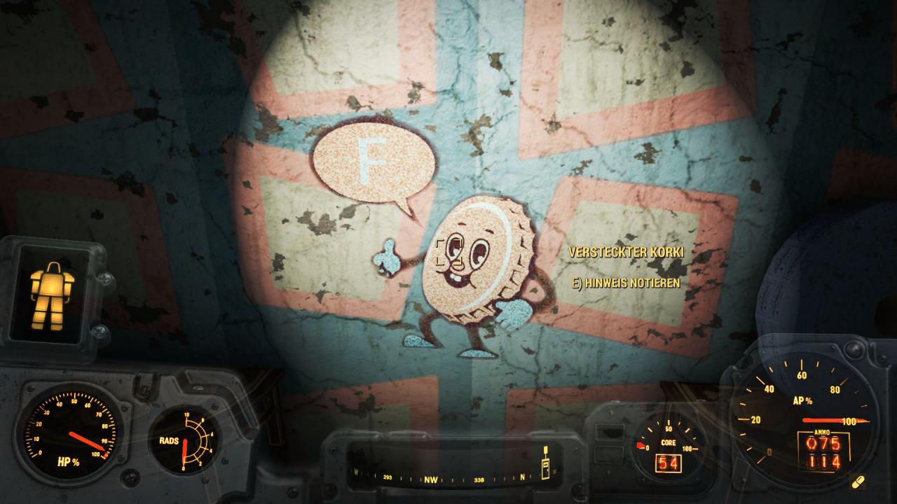 [01/09/2016] In Fallout 4: Nuka-World gibt es zehn versteckte Korki-Codes. PC Games zeigt im Video-Guide, wie ihr sie alle findet.