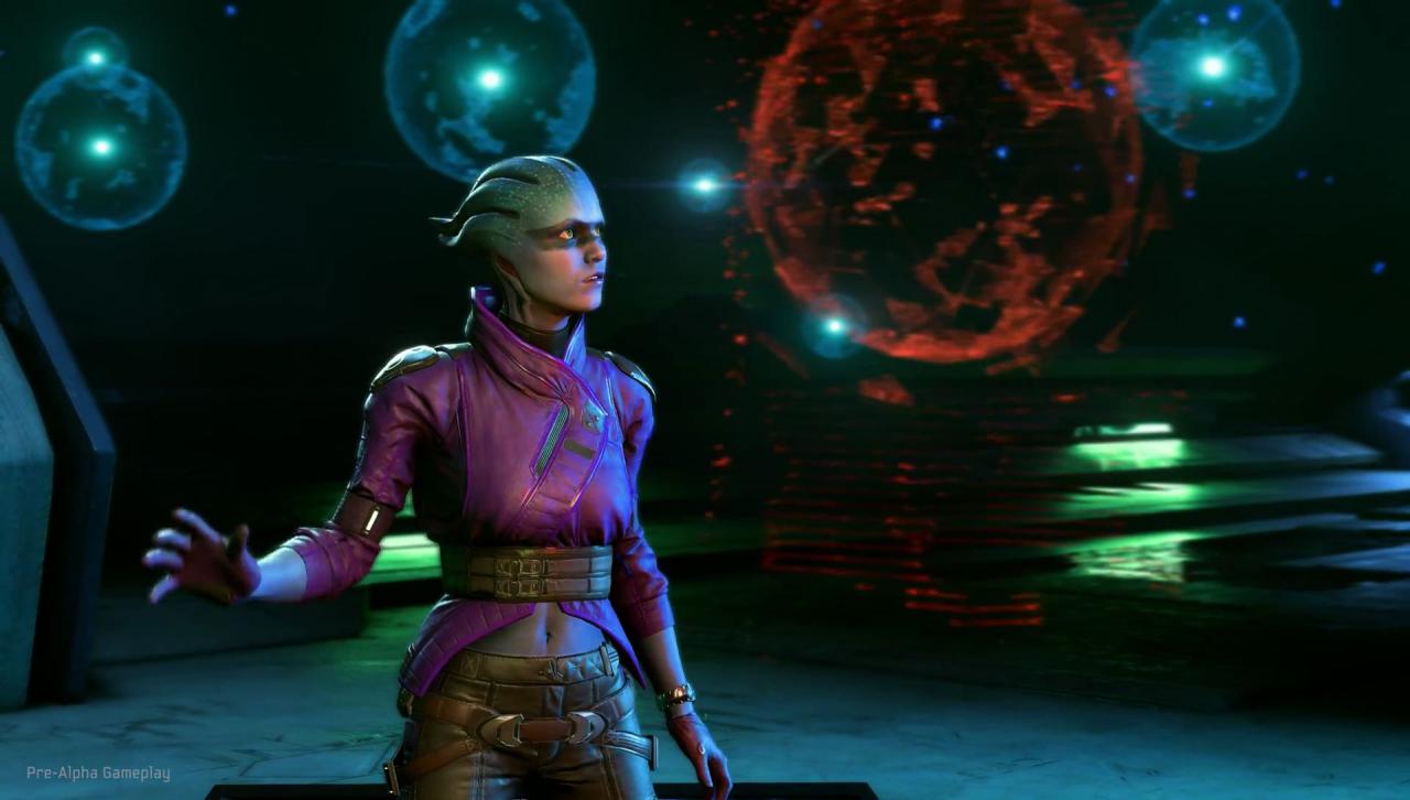 Mass Effect Andromeda: Pelessaria B'Sayle, aka Peebee.