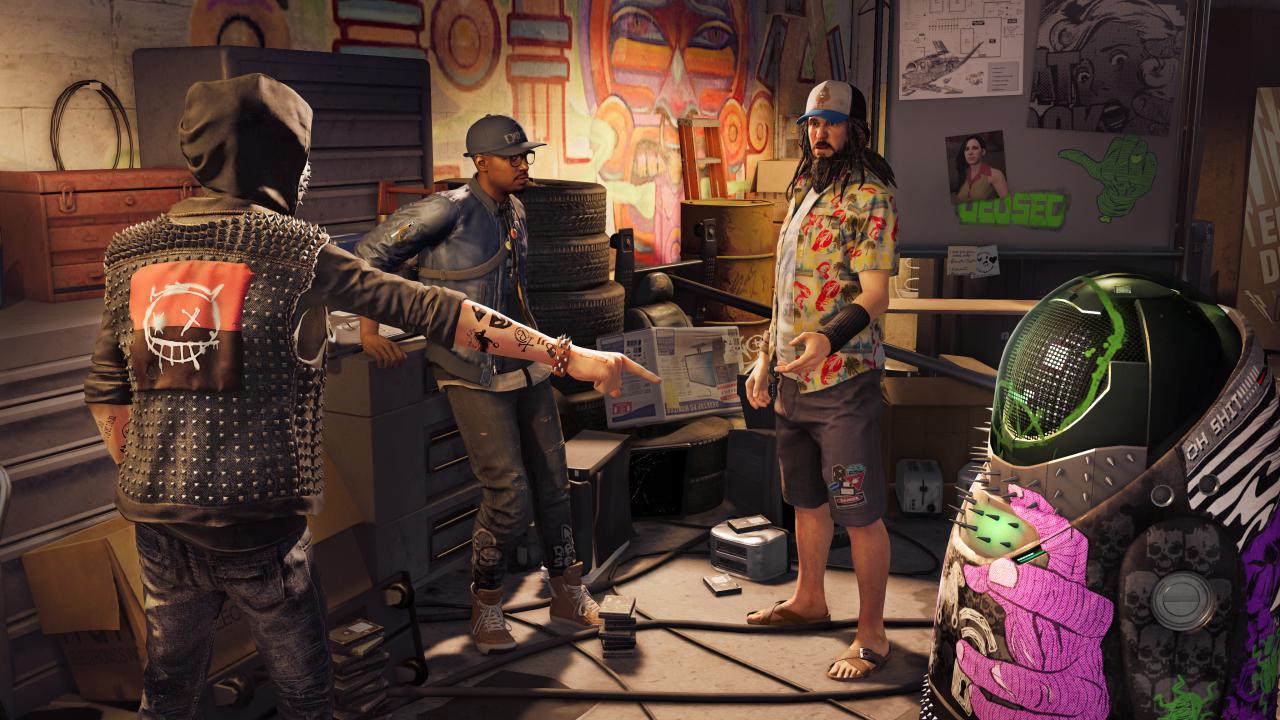 [23/09/2016] Publisher Ubisoft hat uns noch drei Screenshots zukommen lassen, auf denen wir die Hackertruppe Dedsec sehen. (1)