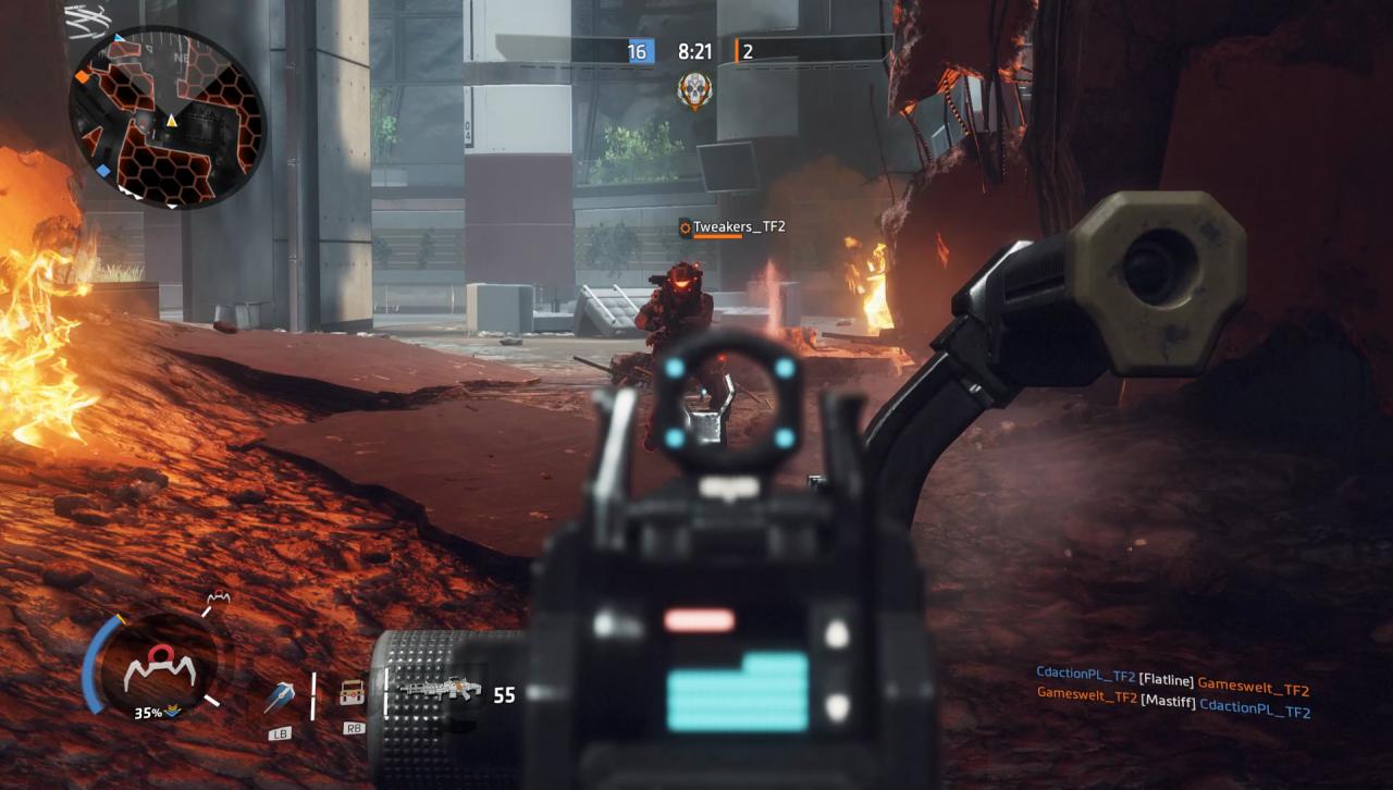[21/10/2016] Titanfall 2 bietet wieder einen PvP-Modus für schnelle Multiplayer-Partien - die haben mich aber nicht allzu lange gefesselt.