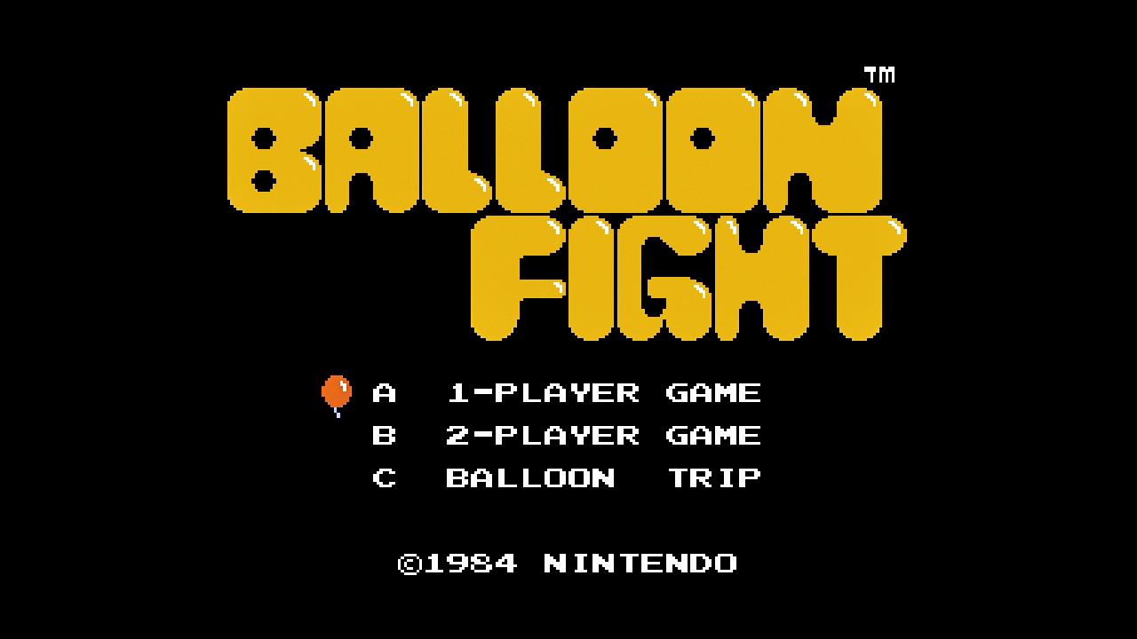 [10/11/2016] Balloon Fight - Einer von Nintendos frühen Titel, der heute aber, abgesehen vom nostalgischen Wert, nicht mehr viel zu bieten hat.