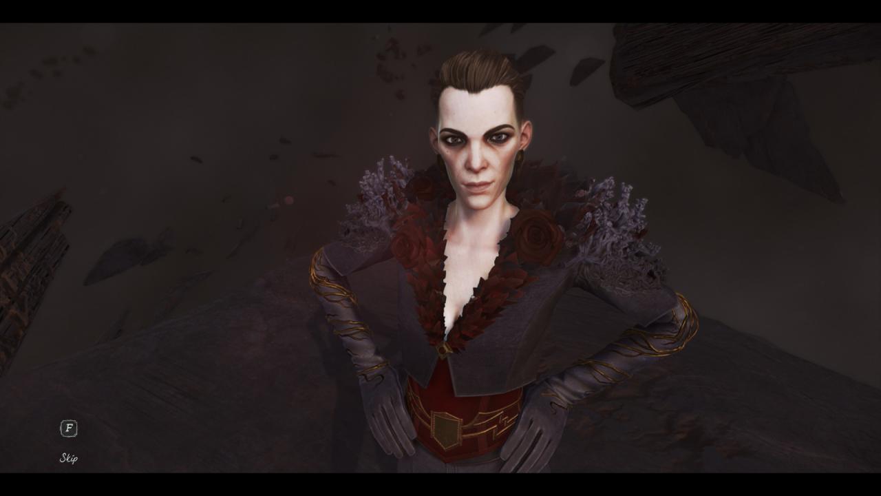 [14/11/2016] Hexe Delilah ist eure Gegenspielerin in Dishonored 2, verströmt aber nur wenig Gefahr.