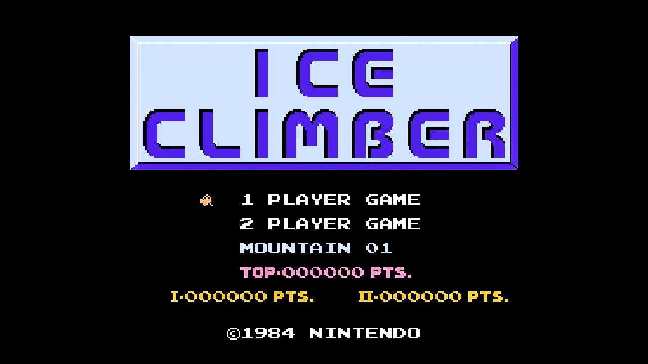 [10/11/2016] Ice Climber - In erster Linie kennt man die Ice Climbers durch ihren Auftritt aus Super Smash Bros. Mit diesem Spiel hat alles angefangen.