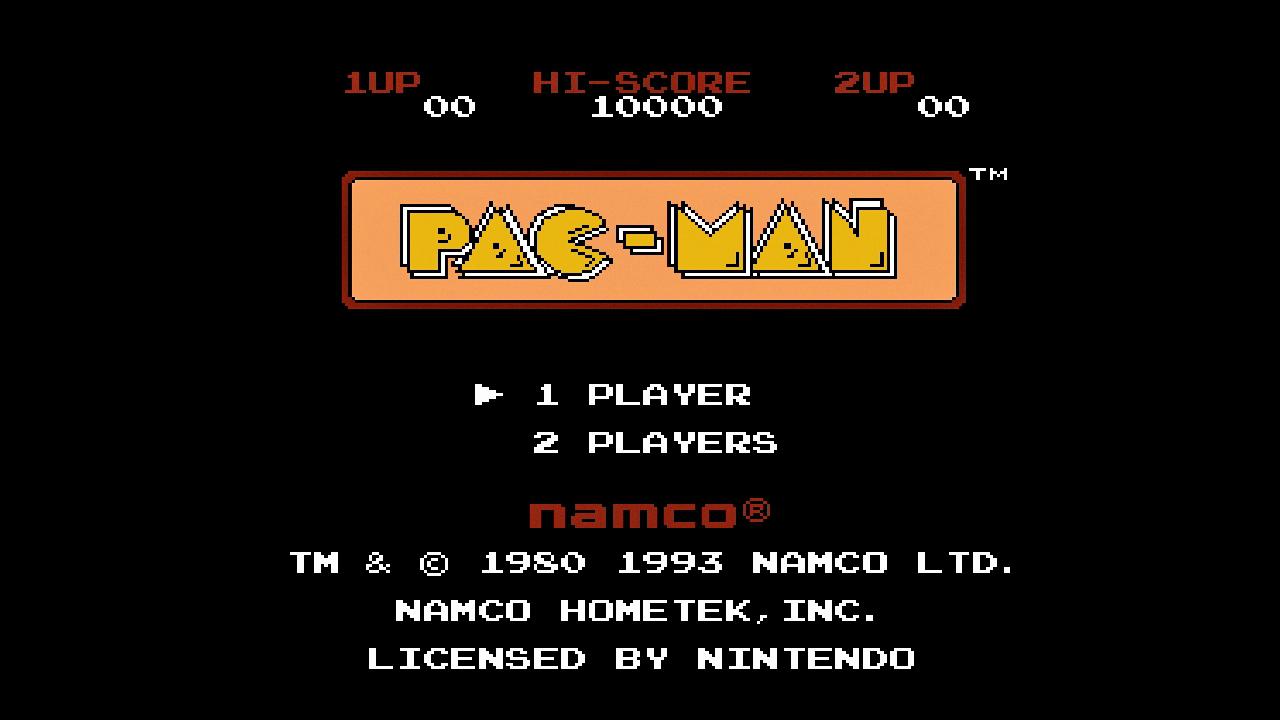 [10/11/2016] Pac-Man - Eine Fressorgie, die wohl niemals zum Erliegen kommt. Dieser Klassiker darf eigentlich in keiner Retro-Sammlung fehlen.