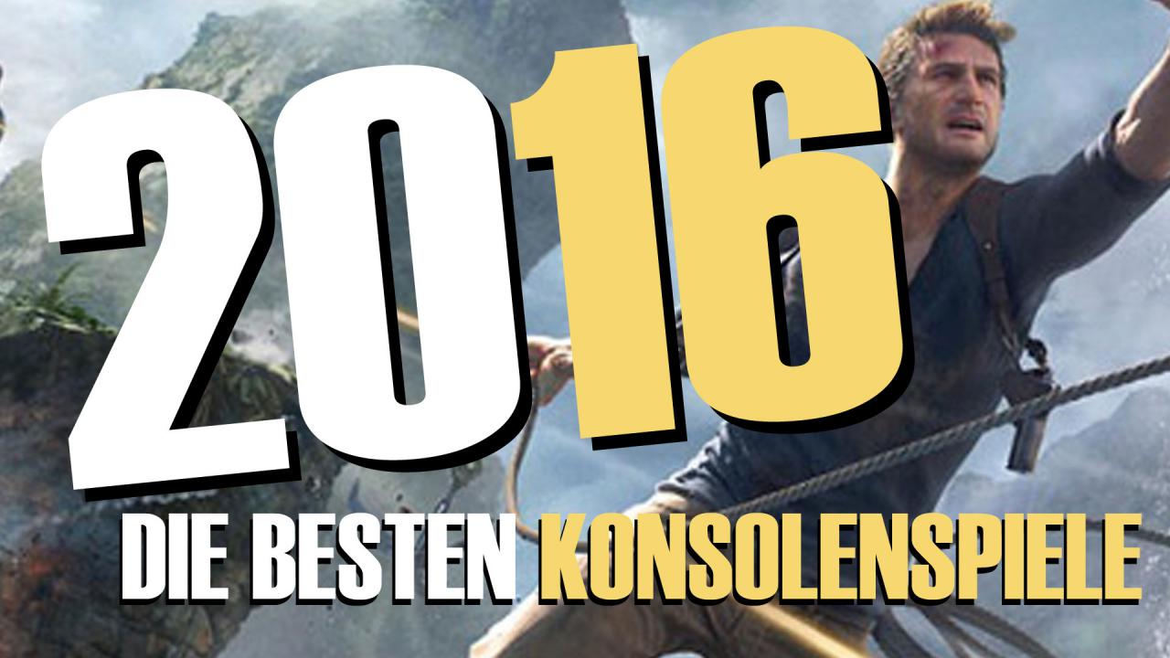 [20/12/2016] Die Konsolen-Highlights 2016 im Video-Special.