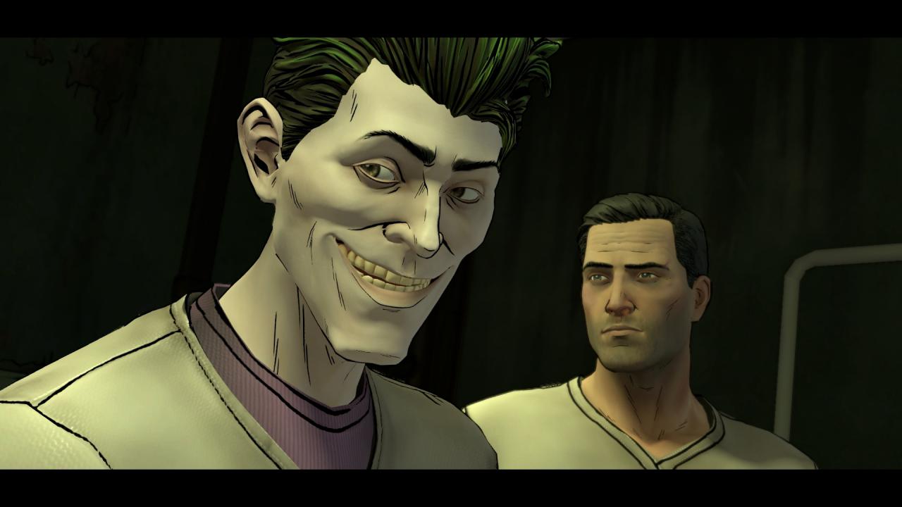 Der Joker bekommt nur einen kurzen Auftritt spendiert. Telltale hebt sich den Clown offensichtlich für Staffel 2 auf.
