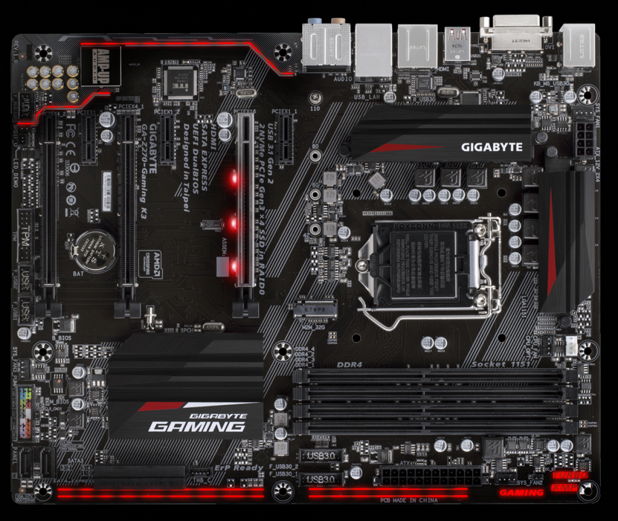 [19/01/2017] Gigabyte GA-Z270-Gaming K3, ab 140 Euro