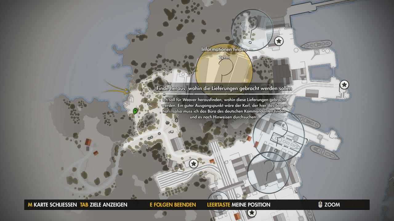 [13/02/2017] Die Missionen von Sniper Elite 4 fallen recht groß aus. Dank der Übersichtskarte behält man zumeist die Übersicht.