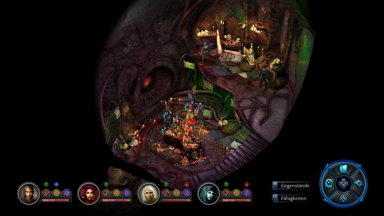 [21/02/2017] Die zweidimensionalen Hintergründe von Torment: Tides of Numenera sind schön gezeichnet, die Grafik rechtfertigt dennoch nicht die massiven Ruckler auf PS4 und Xbox One.