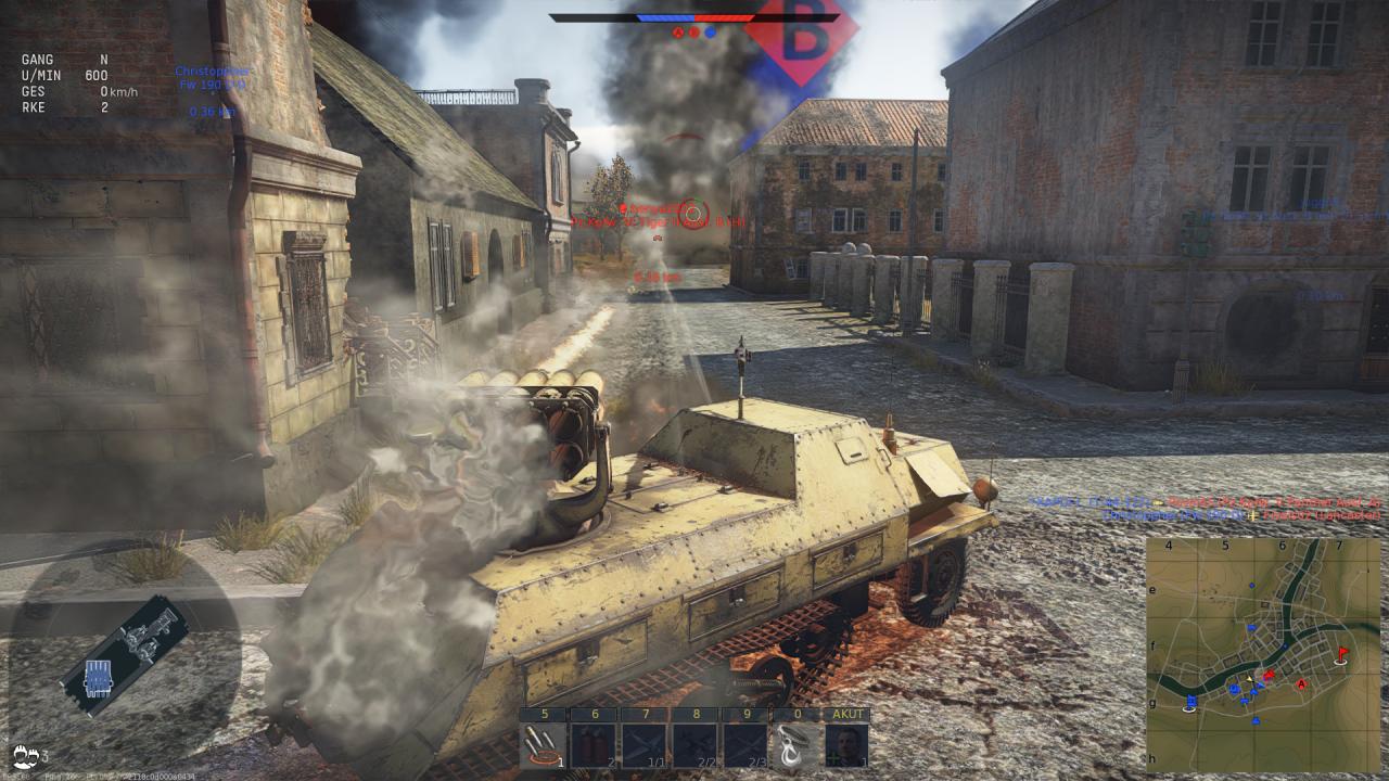 [03/02/2017] Auch eher unbekannte Fahrzeuge des Zweiten Weltkriegs sind bei War Thunder mit an Bord. Hier im Bild die deutsche Raketenartillerie Panzerwerfer 42.