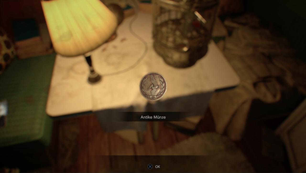 [03/02/2017] Resident Evil 7 - Alle Fundorte der 18 Antiken Münzen im Video-Guide