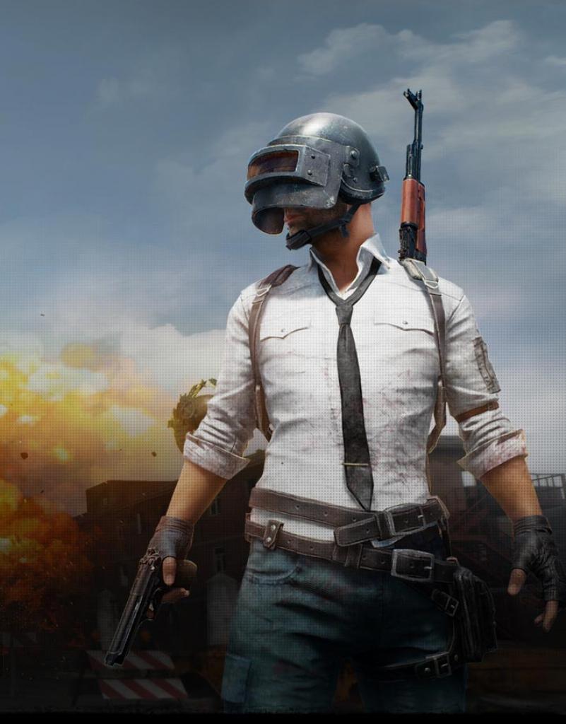 Playerunknown's Battlegrounds: Mit Schlipp und Schutzhelm.