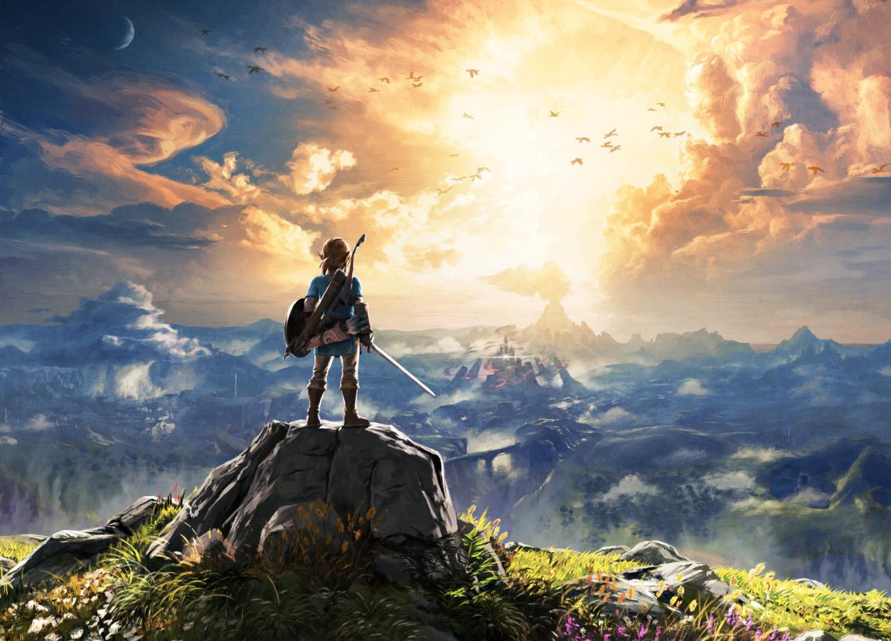 Zelda: Breathe of the Wild Panorama.