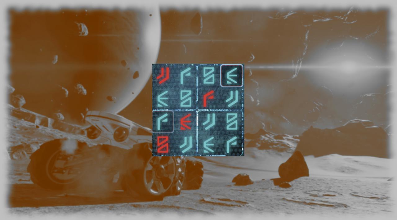 [24/03/2017] Lösung: Glyph 4 Harval Remnant Vault 