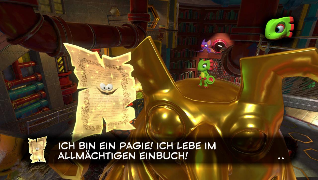 [04/04/2017] Nur, wer fleißig Pagies sammelt, kann die Levels betreten und letztenendes gegen Capital B antreten.