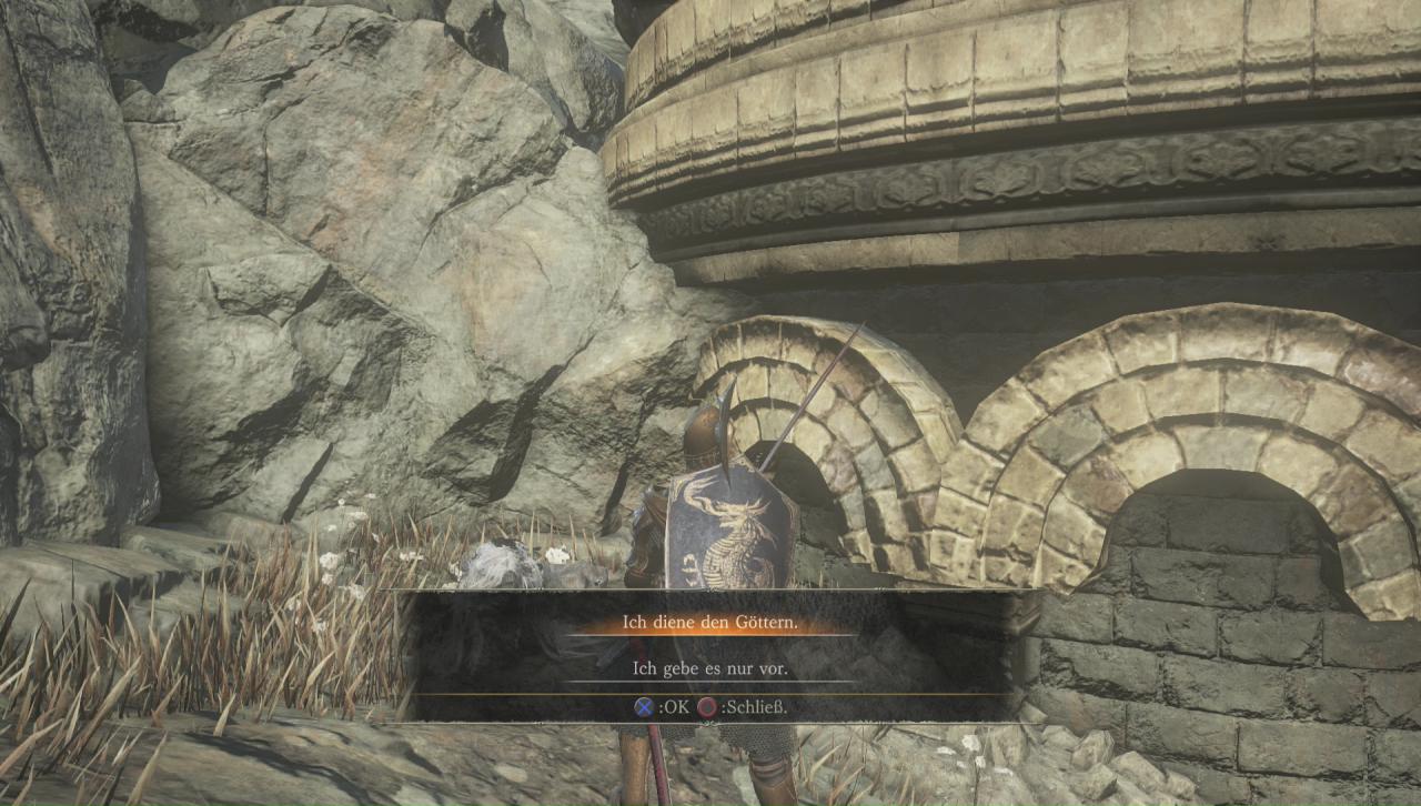 NPC im Dark Souls 3 DLC.
