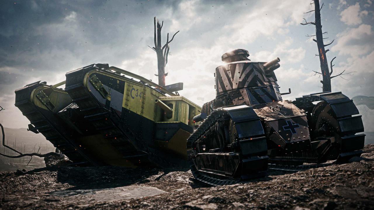 [30/05/2017] In Battlefield 1 seid ihr mit den Panzern Mark IV und A7V auf den Schlachtfeldern des Ersten Weltkriegs unterwegs.